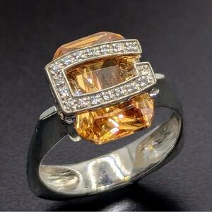 Vintage 925 Guess Ring Sz 9